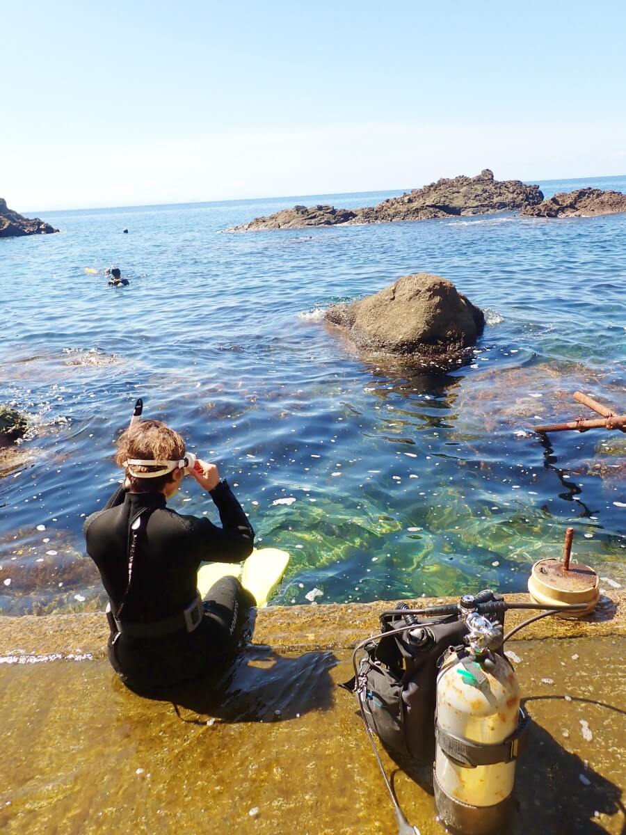 ログ前ビーチで体験ダイビング！2025.9.6｜なぎさひろいの清須・西尾から送迎付き福井越前ビーチで体験ダイビングツアー